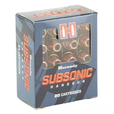 Hornady Subsonic Ammunition .45 ACP 230 Grain XTP 925 FPS Box of 20