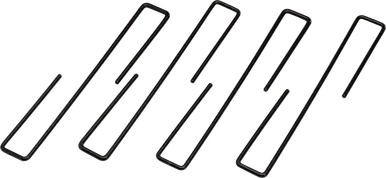 Hornady Universal Handgun Hangers Black Steel 4-Pack
