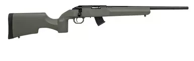 Howa M1100 Rimfire Bolt Action Rifle (18" Threaded Barrel, Black Synthetic Stock)