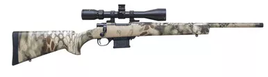 Howa M1500 Mini Action Bolt Action Rifle (6.5 Grendel, 20" Barrel, Threaded, Full Dip)