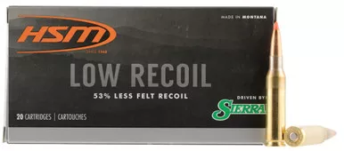 HSM Ammo 7mm-08 Rem Ammo 140 Grain SBT Box of 25