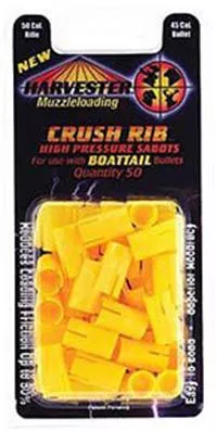 J-Ron Inc. Harvester 50 Caliber Muzzleloader Crush Rib Sabots 50 Pack