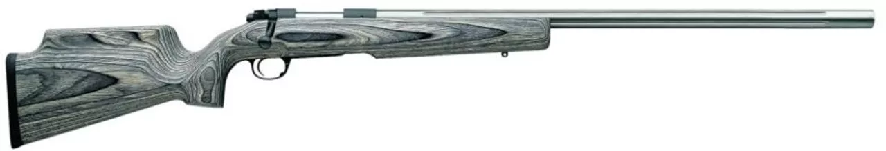 Kimber 84M Longmaster VT Rifle, .22-250 Rem, 26″, Gray Laminate, SS