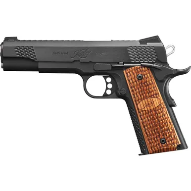 Kimber Raptor II 45 ACP Pistol 5" Barrel 8+1 Round Black Slide Wood Grip Black Frame