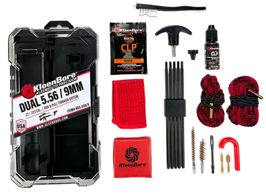 Kleen-Bore Dual System Gun Cleaning Kit 5.56/9mm