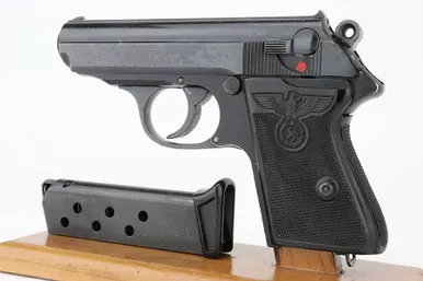 Late-Production Dural Walther PPK - Black "Party Leader" Grip