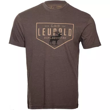 Leupold Men's Bull Elk Short Sleeve Shirt Espresso 2XL
