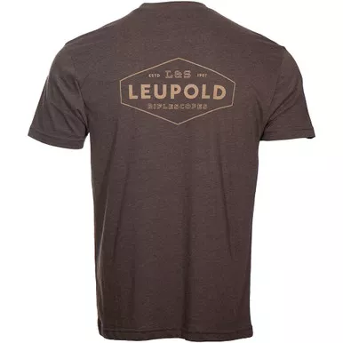 Leupold Men's L&S Heritage Short Sleeve Tee Espresso XL