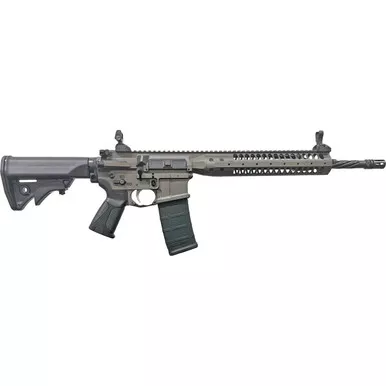 LWRC IC-Billet SPR Rifle 5.56 NATO 16.1" Barrel Grey Cerakote
