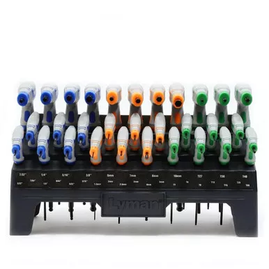 Lyman Heritage 30-Piece T-Handle Hex and Torx Set