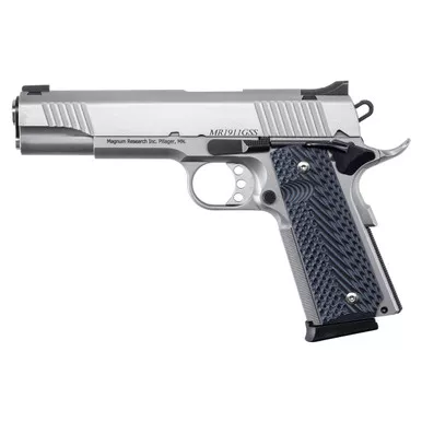 Magnum Research Desert Eagle 1911G 45 ACP Pistol 5" Barrel 8+1 Round Matte Stainless Steel Slide Stainless Steel Frame