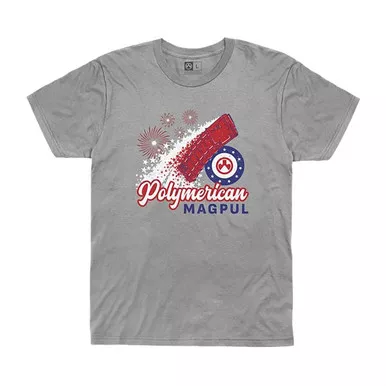 Magpul Polymerrican Blend T-Shirt Athletic Heather Large