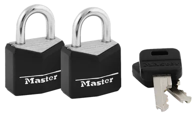 Master Lock 121T Padlock, 2 Pack