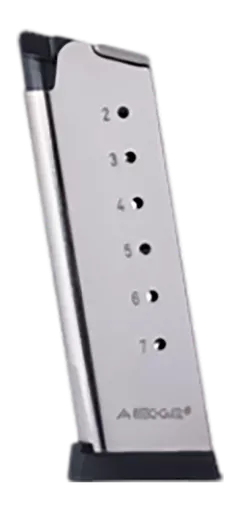 Mec-Gar 1911 Officer Magazine .45 ACP 7-Round Nickel