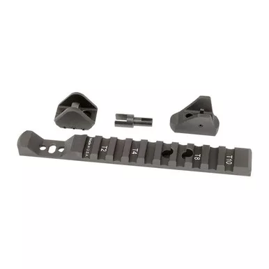 Midwest Industries HX5 Ghost Ring Sight Set with 1913 Picatinny Rail Henry 45-70 X Models Aluminum Black