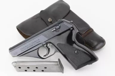 Minty 1944 German Mauser HSC Rig - Black Grips