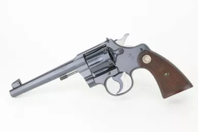 Minty 1950 Colt Officers Model Target Revolver - .38