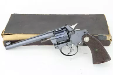 Minty, Boxed 1933 Colt Police Positive Target Revolver - .22 LR