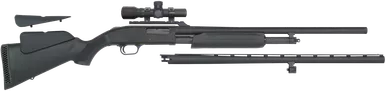 Mossberg 500 Combo 20 Gauge Shotgun 26" Vent Rib Barrel & 24" Rifled Barrel