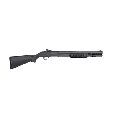 Mossberg 590A1 Lever Action 12 Gauge Shotgun 18.5" Black Barrel Black Synthetic Stock