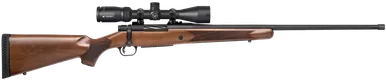 Mossberg Patriot Bolt Action Rifle 6.5 PRC 24" Threaded Barrel Walnut Stock Vortex Crossfire II 3-9x40mm