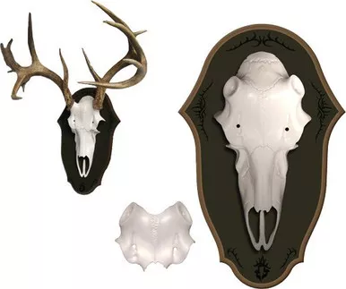 Mountain Mike's Deer Plaque Antler Mounting Kit