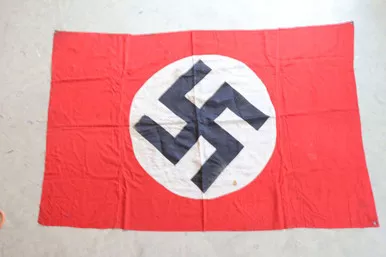 Nazi Flag - Veteran Signed
