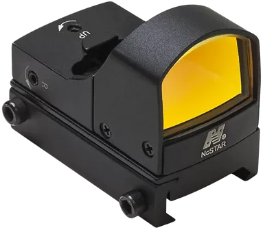 NcStar DDAB Micro Red Dot Sight 1x 2 MOA Red Dot Black