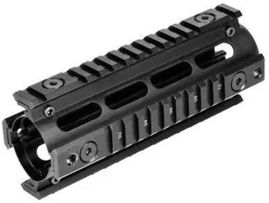 NcStar MAR4S Quad Rail AR-15 6.7" Black