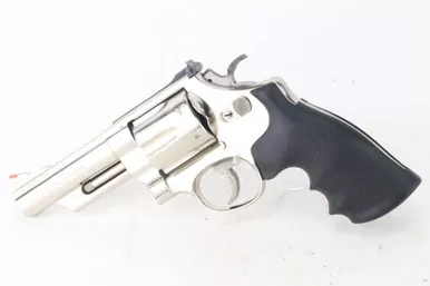Nickel 4 1/8" Smith & Wesson 29-2 Revolver - .44 Magnum