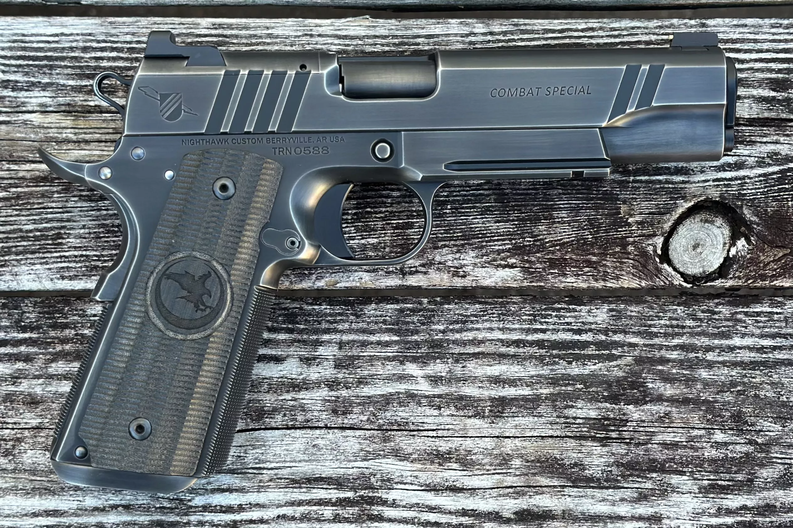 Nighthawk Custom Thunder Ranch 9mm 1911 Government W/ Recon Rail 0308
