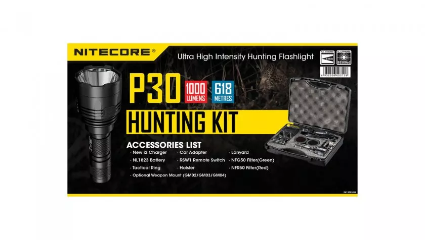 Nitecore P30 Hunting Kit