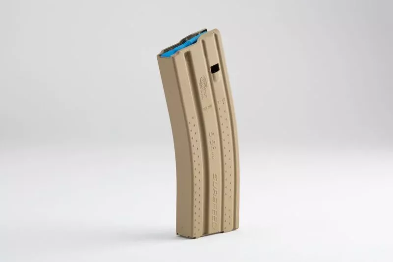 OKAY Industries Surefeed 30RD AR15 Magazine – DESERT TAN PTFE – E2