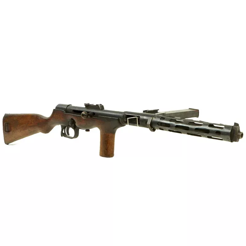 Original German Pre-WWII ERMA EMP Display Machine Gun with Magazine – Serial E – 2048