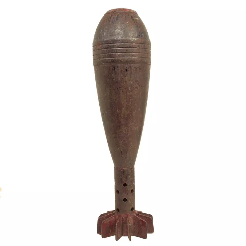 Original German WWII Inert 8cm Granatwerfer 34 Mortar Round – GrW 34