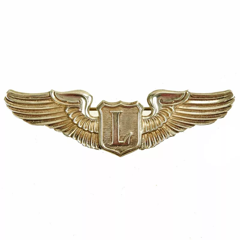 Original U.S. WWII Army Air Forces USAAF Liaison Pilot Wings by Meyer – Sterling Silver