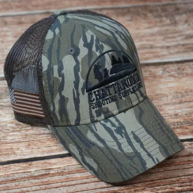 Outdoor Cap Company Men's Bottomland Camo Cap Brown