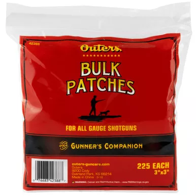 Outers Shotgun Patches 225ct