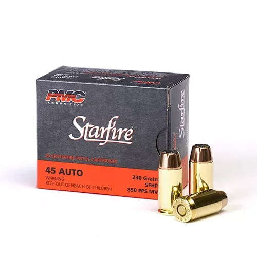 PMC Starfire, 45 ACP, 230 GR, Hollow Point, 20RD