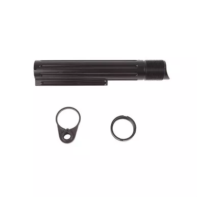 Primary Weapons Systems Enhanced Gen 2 Buffer Tube Ratchet Lock Nut and End Plate Set