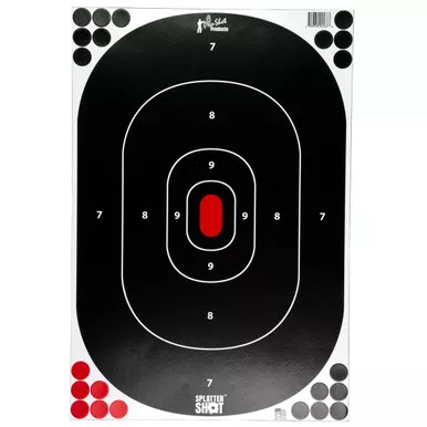 Pro-Shot Target 12x17 Silhouette Peel and Stick 5 Pack