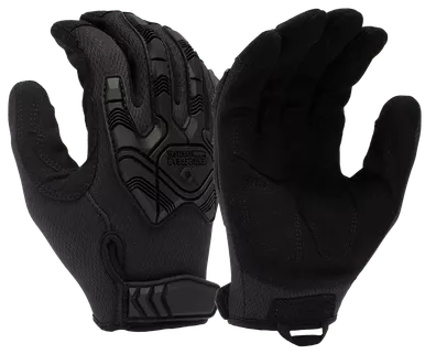 Pyramex Venture Gear Heavy-Duty Impact Operator Gloves Black XL