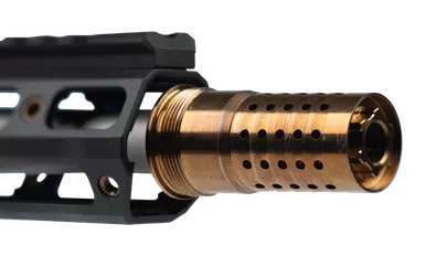 Q Cherry Bomb Muzzle Brake 8.6 BLK 5/8-24 Thread