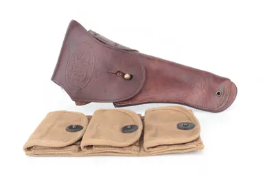 Rare Modified 1918 Revolver Holster
