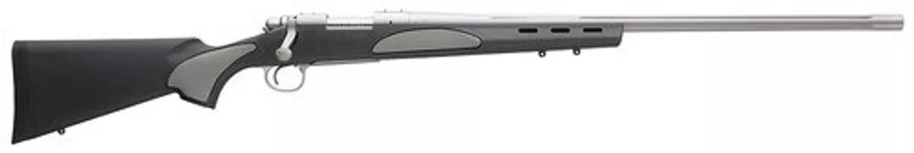 Remington 700, Bolt Action, .308 Winchester, 26″ Stainless Fluted Barrel, Black Stock