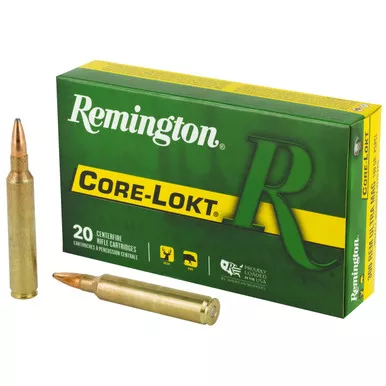 Remington Core-Lokt 300 Remington Ultra Magnum Ammo 180 Grain Jacketed Soft Point Box of 20