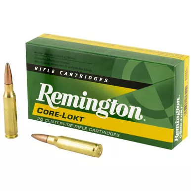 Remington Core-Lokt 7mm-08 Remington Ammo 140 Grain Pointed Soft Point Box of 20