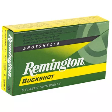 Remington Express 12 Gauge Ammo 2-3/4" 000 Buckshot 5 Rounds Box of 250