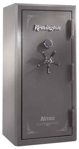 Remington Nitro Fire-Resistant 26+6 Gun Safe with Electronic Lock Seltzer Gray