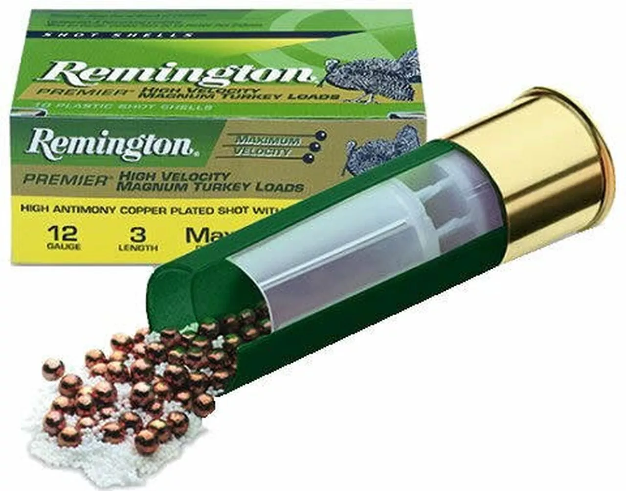 Remington Premier HV Mag Turkey 12 ga 3 1-3/4 oz 5 Shot 10Bx/10Cs